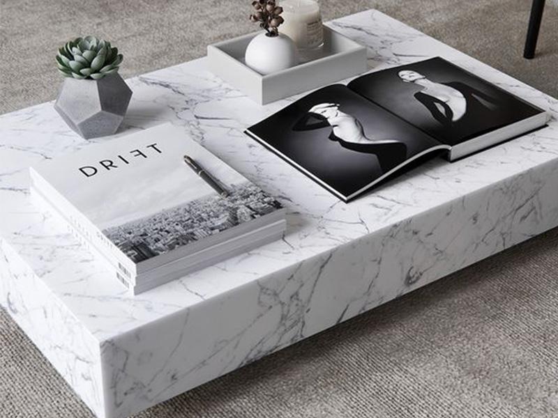 White Marble Table