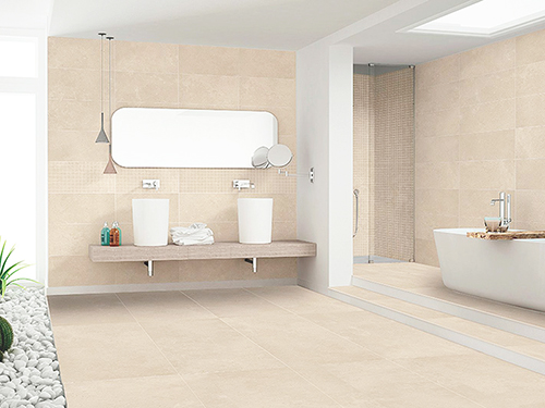 Jura Beige Limestone Bathroom Wall