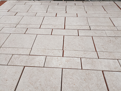 Classical Black Limestone Paving