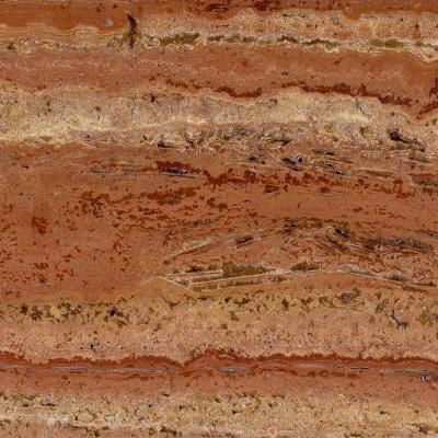 Red Travetine Luxurious Stone